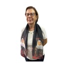 EC041012 - Echarpe Santa Rita de Cássia - 122x31cm