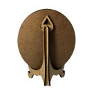 DF198530 - Pedestal Santo Anjo MDF - 11x9,5cm
