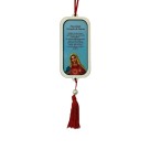 AO4102900 - Adorno Imaculado Coração de Maria MDF - 25x6,5cm