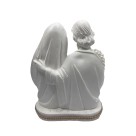 IM53051 - Imagem Sagrada Família c/ Pérola e Strass Dourada - 18x16cm