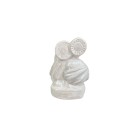 IM53001 - Imagem Sagrada Família Branca - 6,6x5cm