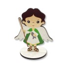 PE721282 - Pedestal São Rafael Arcanjo Infantil MDF - 9x7,3cm