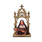 CP81406 - Capela Santa Rita de Cássia  MDF - 12,5x7,5cm