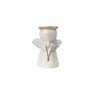IM721003 - Imagem Anjo Perolado c/ Strass - 7,5x4cm