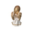 IM721016 - Imagem Anjo c/ Pérola Branca e Strass - 12x6cm