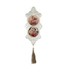 AO4102115 - Adorno São José MDF Branco Resinado - 32x10,2cm