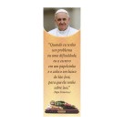 MP67510P6 - Marcador de Página Papa Francisco c/ 6un - 15x5cm