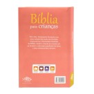 BI720124 - Bíblia Para Crianças Rosa - 21,5x14