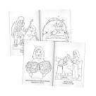 AT721055 - Kit Aprendendo e Colorindo a Bíblia c/ 10 Livros - 20x13,5cm