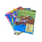 AT722230 - Kit Histórias da Bíblia c/ 6 Livros - 27x20cm