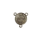 ET1630020P2 - Entremeio Medalha de São Bento Níquel c/ 2un. - 3x2,5cm