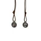 ES03041 - Escapulário N. Sra. Do Carmo Aço Inox - 60x1,3cm (EC22)
