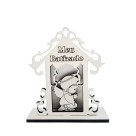 PD14060 - Capela Meu Batizado MDF - 8,5x7,5cm