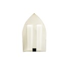 OT814410 - Oratório de MDF Branco – 7x4,5cm