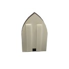 OT814400 - Oratório de MDF Tabaco – 7x4,5cm