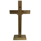 CU760060 - Crucifixo de Mesa Madeira - 35x17cm (2101)