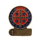 AO295055 - Pedestal Medalha de São Bento - 9x7,5cm
