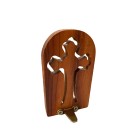QD1985990 - Adorno de Mesa Crucifixo São Bento - 10x6cm