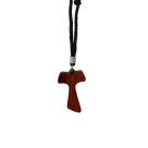CC1481800 - Cordão c/ Tau de Madeira - 35,5cm