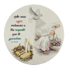 PE14100P3 - Protetor de Velas Batismo c/ 3un. - 8,5x8,5cm