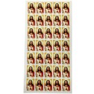 AD116401 - Adesivos do Sagrado Coração de Jesus (Cartela c/ 35un.) - 2,5x1,8cm