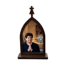 CP81779 - Capela Beato Carlo Acutis MDF Tabaco (M) - 15,5x9cm