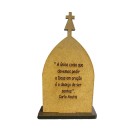 CP81779 - Capela Beato Carlo Acutis MDF Tabaco (M) - 15,5x9cm