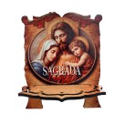PB814021 - Porta Bíblia Sagrada Família Madeira MDF - 25x22cm (M)