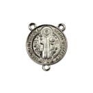 ET1630040 - Entremeio Medalha de São Bento Níquel - 4x3,2cm