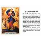 OG14088P100 - Oração Nossa Senhora Desatadora de Nós c/ 100un. - 9,5x6,5cm
