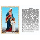 OG14099P100 - Oração Maria Passa na Frente c/ 100un. - 9,5x6,5cm