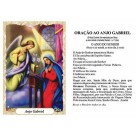 OG41802P100 - Oração São Gabriel Arcanjo c/ 100un. - 9,5x6,5cm