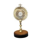 PD112032 - Ostensório Primeira Eucaristia Dourado - 10x4,5cm