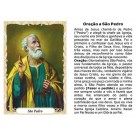 OP141422P100 - Oração São Pedro c/ 100un. - 6x4cm