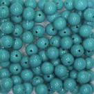 CTM050038P250G - Contas Bolinhas Acrílico Turquesa c/ 250 gramas - 8mm (114)