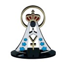 DF198102 - Pedestal N. Sra. Aparecida- 15,5X14cm