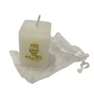 VE112005 - Vela Primeira Eucaristia c/ Pingente Dourado - 5x3,5cm