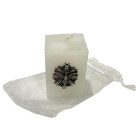VE750900 - Vela Divino Espírito Santo c/ Pingente Níquel Envelhecido - 5x3,5cm