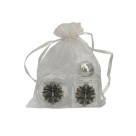 KT750300 - Kit Divino Espírito Santo c/ Caixinha, Dezena e Garrafa de Água Benta - 10ml