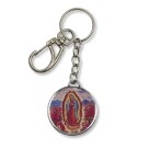 CH1090013 - Chaveiro N. Sra. De Guadalupe Duplo Resinado – 12x3,5cm