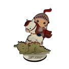 PE721205 - Pedestal São Jorge Infantil MDF - 10,2x8cm