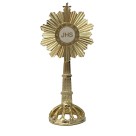PD112026 - Ostensório Primeira Eucaristia Dourado - 18x8cm