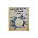 PU410200 - Pulseira A História de Jesus Cristo Metal- 9,5x3cm