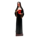 IM1740140 - Imagem Santa Escolástica Resina- 26x5,5cm