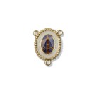 ET1610500 - Entremeio N. Sra. Aparecida Dourado Resinado 1un. - 2,7x2,2cm