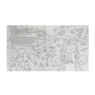 AT721087 - A Arca de Nóe para Colorir - 25x25cm