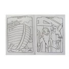 AT721190 - Arca de Noé para Colorir - 28x21cm