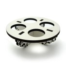 IM32999 - Coroa do Advento em Mdf Branco com Velas