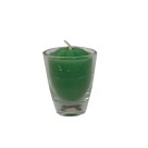 IM32999 - Coroa do Advento em Mdf Branco com Velas
