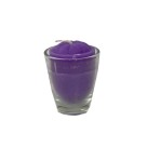 IM32999 - Coroa do Advento em Mdf Branco com Velas